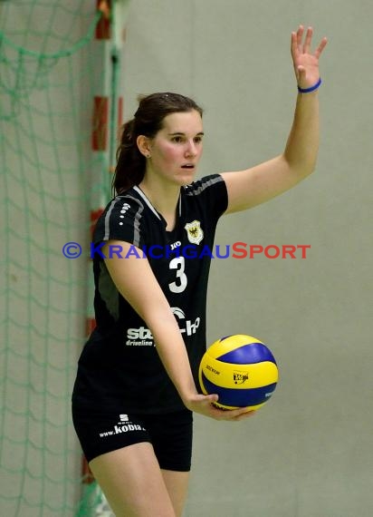 Volleyball Damen 3. Liga Süd SV Sinsheim gegen VC Wiesbaden-2 28.11.2014 (© Siegfried)