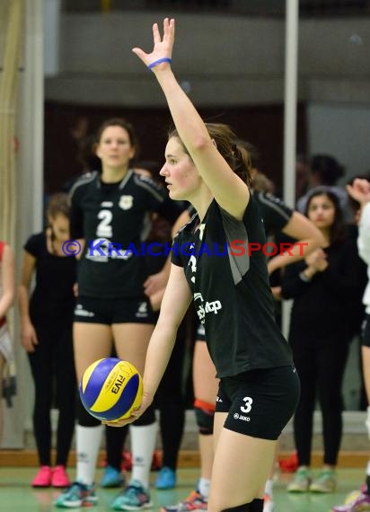 Volleyball Damen 3. Liga Süd SV Sinsheim gegen VC Wiesbaden-2 28.11.2014 (© Siegfried)