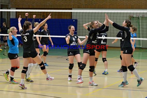 Volleyball Damen 3. Liga Süd SV Sinsheim gegen VC Wiesbaden-2 28.11.2014 (© Siegfried)