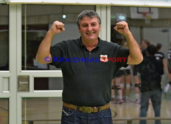 Volleyball Damen 3. Liga Süd SV Sinsheim gegen VC Wiesbaden-2 28.11.2014 (© Siegfried)