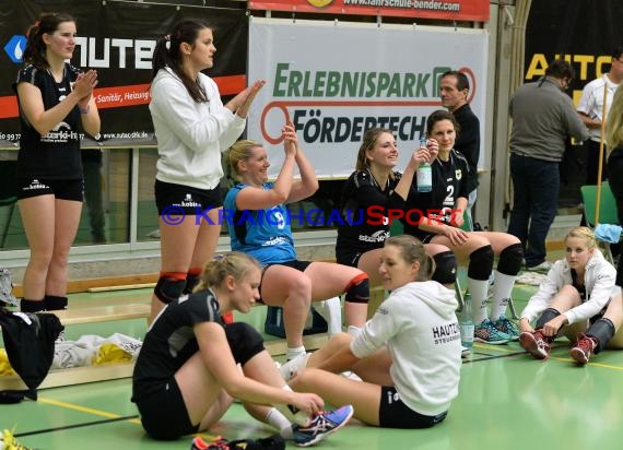 Volleyball Damen 3. Liga Süd SV Sinsheim gegen VC Wiesbaden-2 28.11.2014 (© Siegfried)