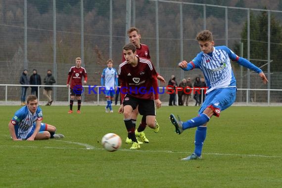 U17 Bundesliga Suedwest TSG 1899 Hoffenheim vs 1. FC Nürnberg 12.12.2015 (© U17 Bundesliga Suedwest TSG 1899 Hoffenheim vs 1. FC Nürnberg 12.12.2015)