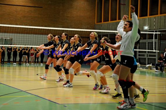 Volleyball Damen 3. Liga Süd SV Sinsheim gegen SSC Bad Vilbel 09.01.2016 (© Siegfried)