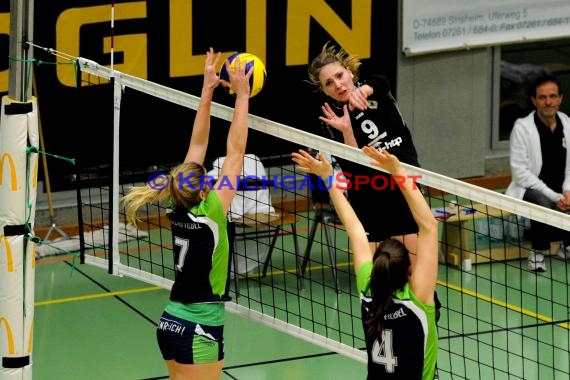 Volleyball Damen 3. Liga Süd SV Sinsheim gegen SSC Bad Vilbel 09.01.2016 (© Siegfried)