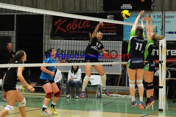 Volleyball Damen 3. Liga Süd SV Sinsheim gegen SSC Bad Vilbel 09.01.2016 (© Siegfried)