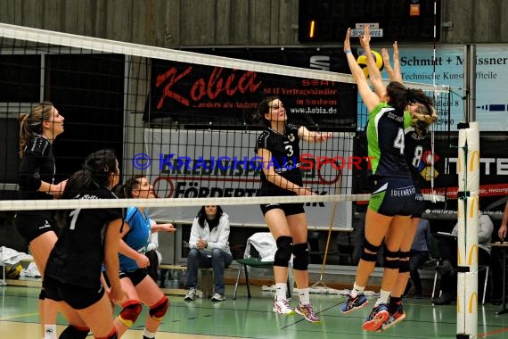 Volleyball Damen 3. Liga Süd SV Sinsheim gegen SSC Bad Vilbel 09.01.2016 (© Siegfried)