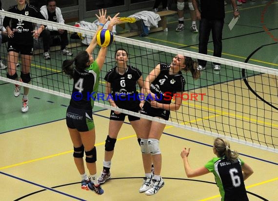 Volleyball Damen 3. Liga Süd SV Sinsheim gegen SSC Bad Vilbel 09.01.2016 (© Siegfried)