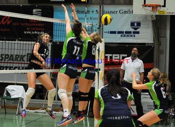 Volleyball Damen 3. Liga Süd SV Sinsheim gegen SSC Bad Vilbel 09.01.2016 (© Siegfried)