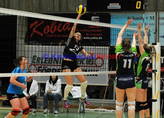 Volleyball Damen 3. Liga Süd SV Sinsheim gegen SSC Bad Vilbel 09.01.2016 (© Siegfried)