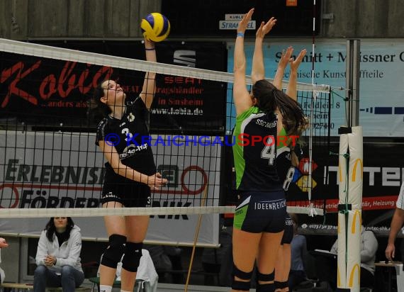 Volleyball Damen 3. Liga Süd SV Sinsheim gegen SSC Bad Vilbel 09.01.2016 (© Siegfried)