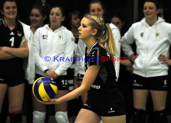 Volleyball Damen 3. Liga Süd SV Sinsheim gegen SSC Bad Vilbel 09.01.2016 (© Siegfried)