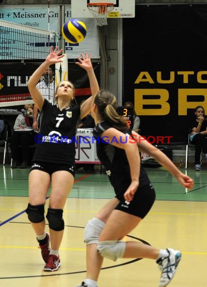 Volleyball Damen 3. Liga Süd SV Sinsheim gegen SSC Bad Vilbel 09.01.2016 (© Siegfried)