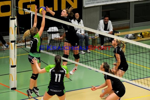 Volleyball Damen 3. Liga Süd SV Sinsheim gegen SSC Bad Vilbel 09.01.2016 (© Siegfried)