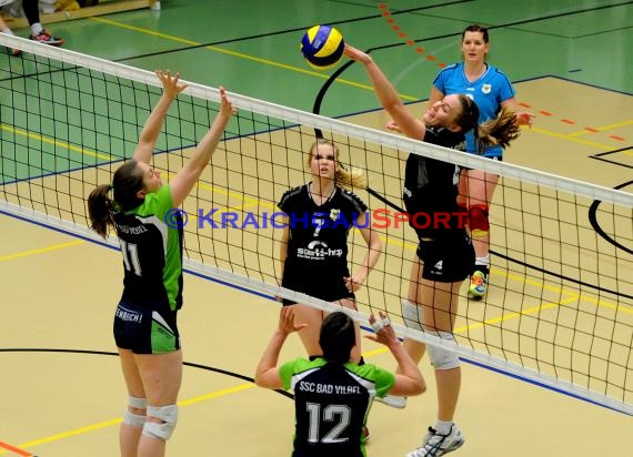 Volleyball Damen 3. Liga Süd SV Sinsheim gegen SSC Bad Vilbel 09.01.2016 (© Siegfried)