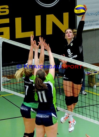 Volleyball Damen 3. Liga Süd SV Sinsheim gegen SSC Bad Vilbel 09.01.2016 (© Siegfried)