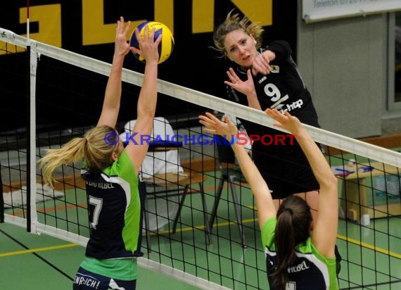 Volleyball Damen 3. Liga Süd SV Sinsheim gegen SSC Bad Vilbel 09.01.2016 (© Siegfried)