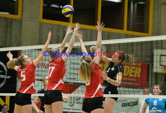 Volleyball Damen 3. Liga Süd SV Sinsheim gegen BSP MTV Stuttgart 27.02.2016 (© Siegfried)