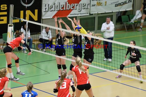 Volleyball Damen 3. Liga Süd SV Sinsheim gegen BSP MTV Stuttgart 27.02.2016 (© Siegfried)