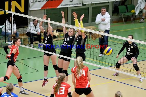 Volleyball Damen 3. Liga Süd SV Sinsheim gegen BSP MTV Stuttgart 27.02.2016 (© Siegfried)