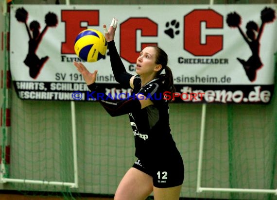 Volleyball Damen 3. Liga Süd SV Sinsheim gegen BSP MTV Stuttgart 27.02.2016 (© Siegfried)