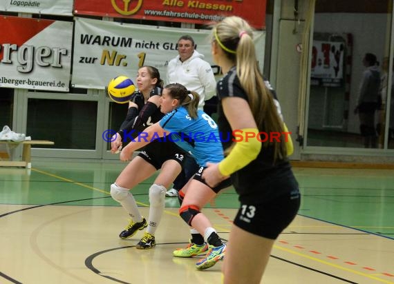 Volleyball Damen 3. Liga Süd SV Sinsheim gegen BSP MTV Stuttgart 27.02.2016 (© Siegfried)