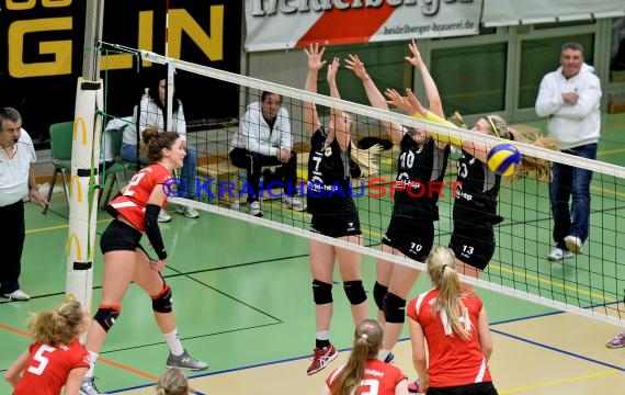 Volleyball Damen 3. Liga Süd SV Sinsheim gegen BSP MTV Stuttgart 27.02.2016 (© Siegfried)