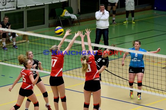 Volleyball Damen 3. Liga Süd SV Sinsheim gegen BSP MTV Stuttgart 27.02.2016 (© Siegfried)