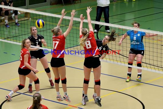 Volleyball Damen 3. Liga Süd SV Sinsheim gegen BSP MTV Stuttgart 27.02.2016 (© Siegfried)