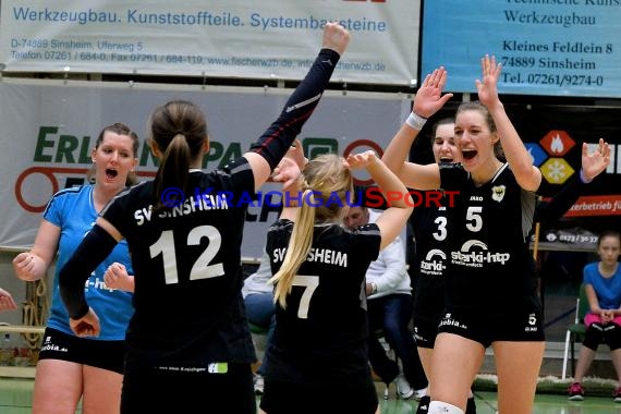 Volleyball Damen 3. Liga Süd SV Sinsheim gegen BSP MTV Stuttgart 27.02.2016 (© Siegfried)