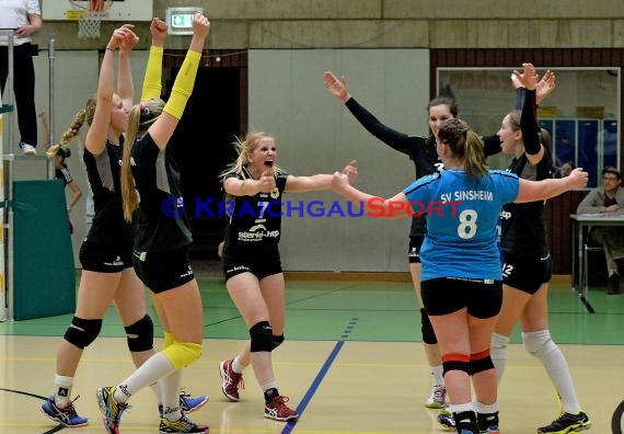 Volleyball Damen 3. Liga Süd SV Sinsheim gegen BSP MTV Stuttgart 27.02.2016 (© Siegfried)