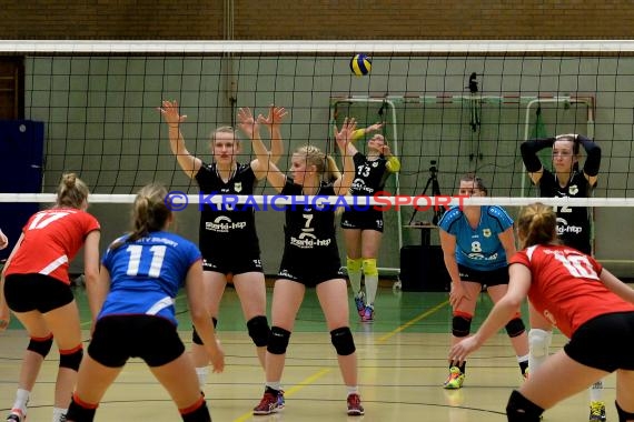 Volleyball Damen 3. Liga Süd SV Sinsheim gegen BSP MTV Stuttgart 27.02.2016 (© Siegfried)