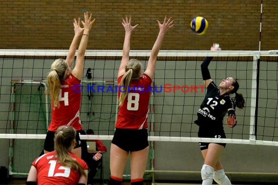 Volleyball Damen 3. Liga Süd SV Sinsheim gegen BSP MTV Stuttgart 27.02.2016 (© Siegfried)