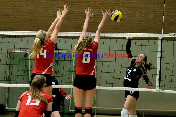 Volleyball Damen 3. Liga Süd SV Sinsheim gegen BSP MTV Stuttgart 27.02.2016 (© Siegfried)