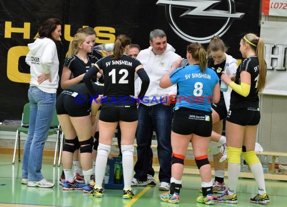 Volleyball Damen 3. Liga Süd SV Sinsheim gegen BSP MTV Stuttgart 27.02.2016 (© Siegfried)