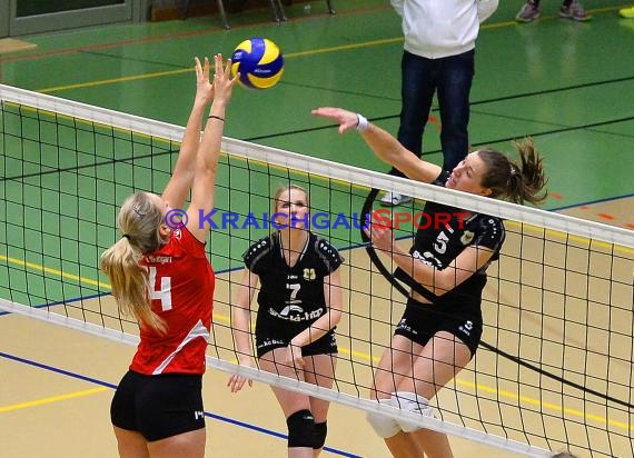 Volleyball Damen 3. Liga Süd SV Sinsheim gegen BSP MTV Stuttgart 27.02.2016 (© Siegfried)