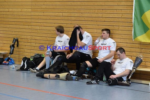 Sitz-Volleyball Nationalmannschaft Training mit Rudi Sonnenbichler am 28.02.2016 (© Siegfried)