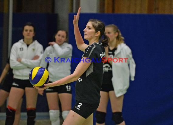 Volleyball Damen 3. Liga Süd SV Sinsheim gegen DJK Schwäbisch Gmünd / Schwaebisch Gmuend 19.03.2016 (© Siegfried)