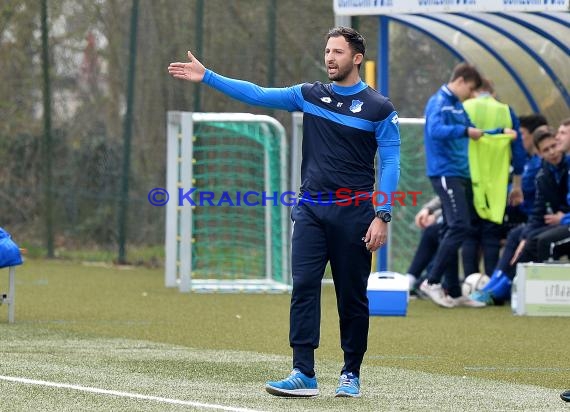 EnBW-Oberliga B-Junioren BaWü TSG 1899 Hoffenheim II gegen Karlsruher SC II 02.04.2016 (© Siegfried Lörz)