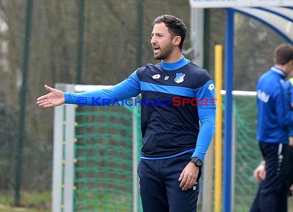 EnBW-Oberliga B-Junioren BaWü TSG 1899 Hoffenheim II gegen Karlsruher SC II 02.04.2016 (© Siegfried Lörz)