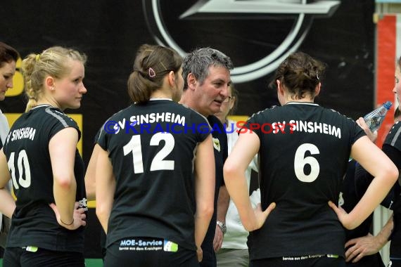 Volleyball Damen 3. Liga Süd SV Sinsheim gegen TSG Heidelberg-Rohrbach 10.04.2016 (© Siegfried)