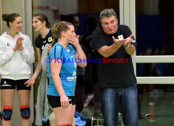 Volleyball Damen 3. Liga Süd SV Sinsheim gegen TSG Heidelberg-Rohrbach 10.04.2016 (© Siegfried)