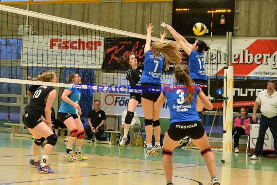 Volleyball Damen 3. Liga Süd SV Sinsheim gegen TSG Heidelberg-Rohrbach 10.04.2016 (© Siegfried)