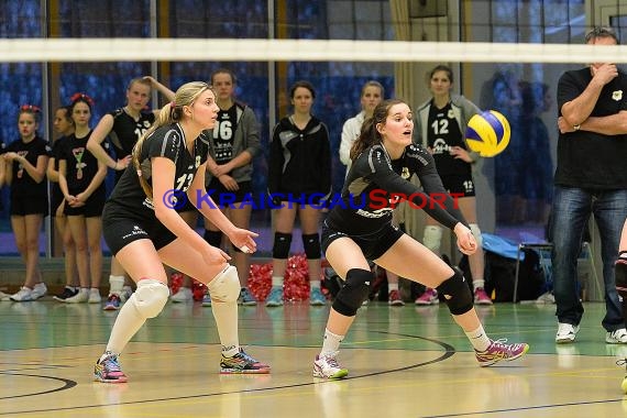 Volleyball Damen 3. Liga Süd SV Sinsheim gegen TSG Heidelberg-Rohrbach 10.04.2016 (© Siegfried)