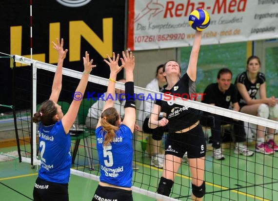 Volleyball Damen 3. Liga Süd SV Sinsheim gegen TSG Heidelberg-Rohrbach 10.04.2016 (© Siegfried)