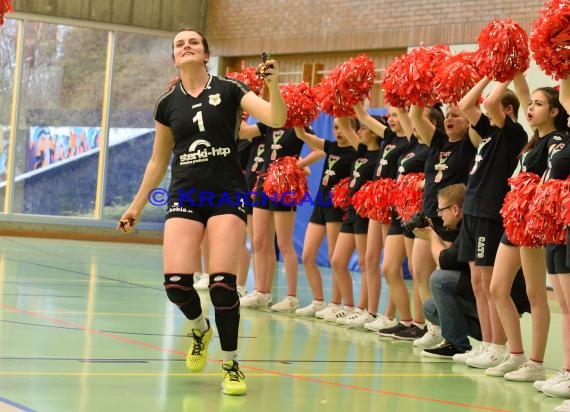 Volleyball Damen 3. Liga Süd SV Sinsheim gegen TSG Heidelberg-Rohrbach 10.04.2016 (© Siegfried)