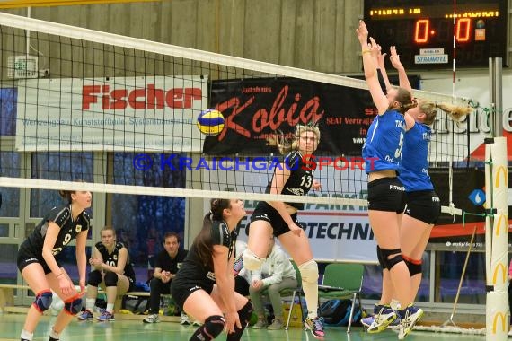 Volleyball Damen 3. Liga Süd SV Sinsheim gegen TSG Heidelberg-Rohrbach 10.04.2016 (© Siegfried)