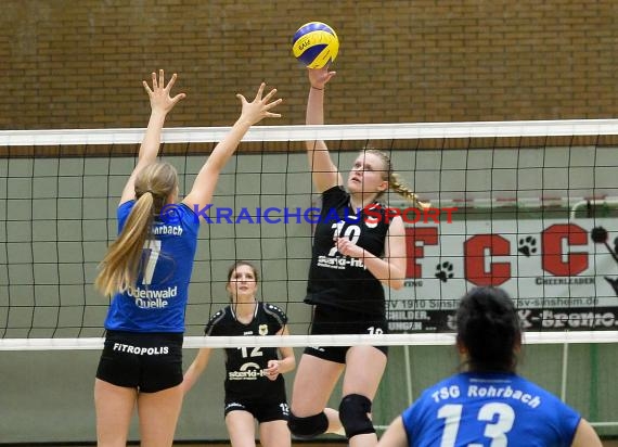 Volleyball Damen 3. Liga Süd SV Sinsheim gegen TSG Heidelberg-Rohrbach 10.04.2016 (© Siegfried)