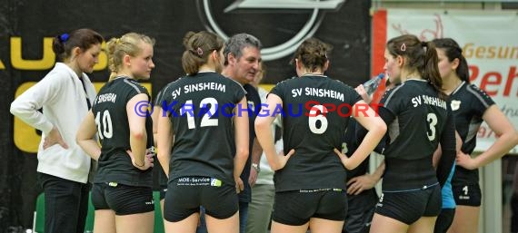 Volleyball Damen 3. Liga Süd SV Sinsheim gegen TSG Heidelberg-Rohrbach 10.04.2016 (© Siegfried)