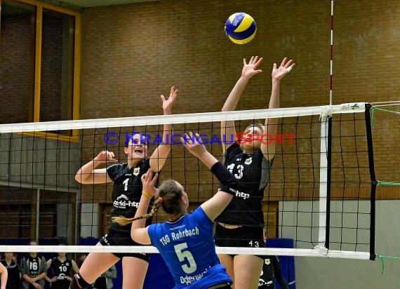 Volleyball Damen 3. Liga Süd SV Sinsheim gegen TSG Heidelberg-Rohrbach 10.04.2016 (© Siegfried)