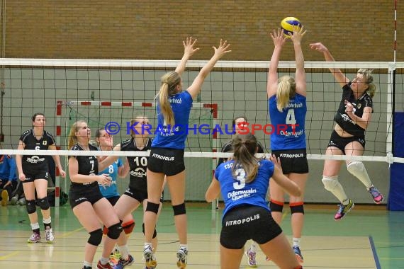 Volleyball Damen 3. Liga Süd SV Sinsheim gegen TSG Heidelberg-Rohrbach 10.04.2016 (© Siegfried)